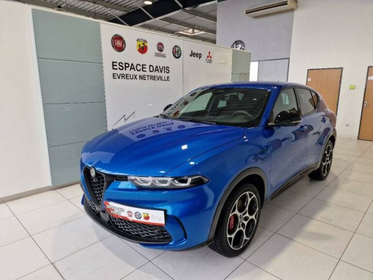 ALFA ROMEO-Tonale 1.3 PHEV 280ch Veloce AT e-Q4 Bleu Misano Métallisée-EVREUX-1