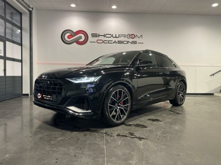 AUDI-Q8 60 TFSI e 462ch Compétition quattro tiptronic 8 Noir Mythic métallisé-EVREUX-1