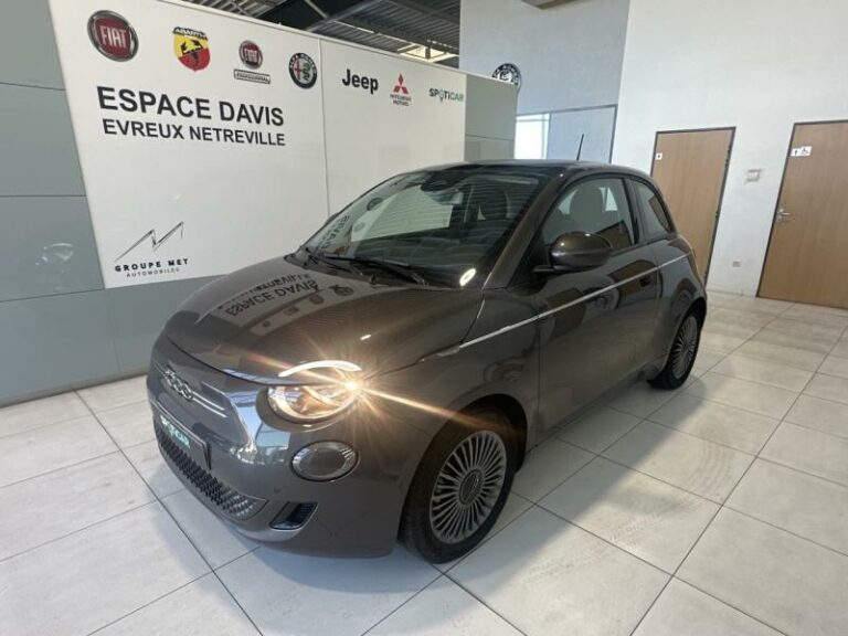 FIAT-500 e 118ch Icône Earth Grey-EVREUX-1