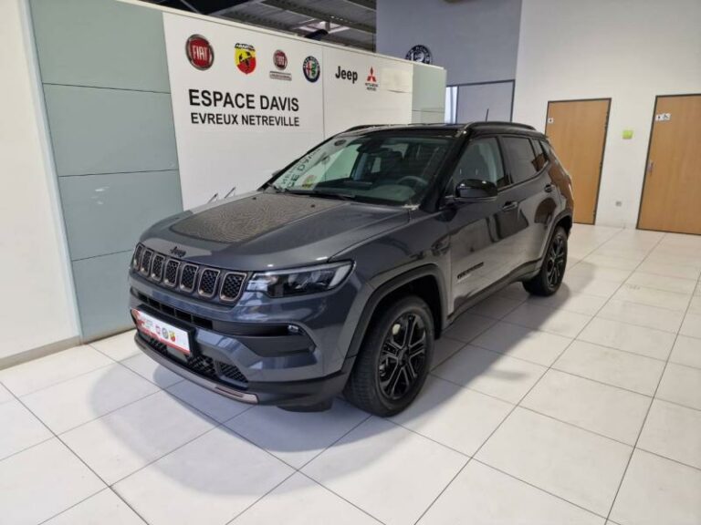 JEEP-Compass  1.3 Turbo T4 240ch PHEV 4xe Upland AT6 eAWD Graphite Gray métallisé+toit noir-EVREUX-1