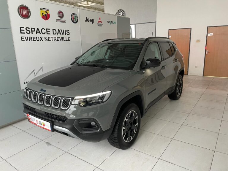 JEEP-Compass 1.3 Turbo T4 240ch PHEV 4xe Upland AT6 eAWD Sting Gray-EVREUX-1