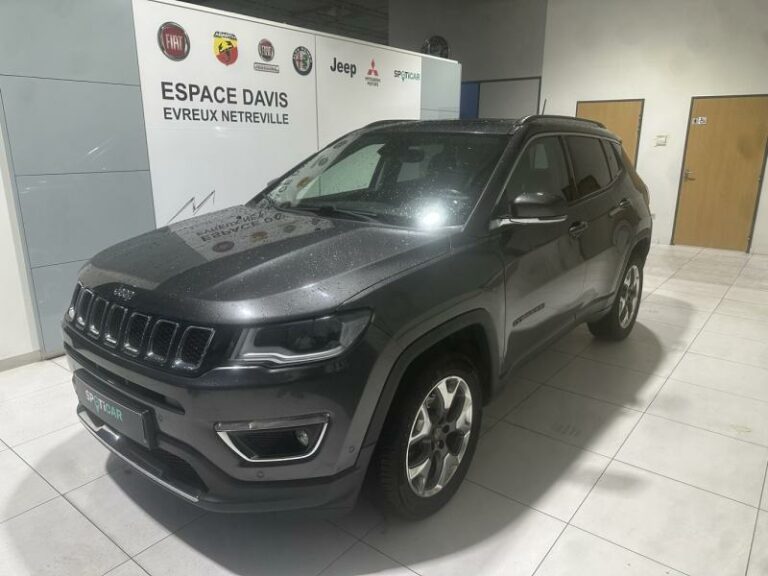 JEEP-Compass 2.0 MultiJet II 140ch Limited 4x4 Granite Crystal-EVREUX-1