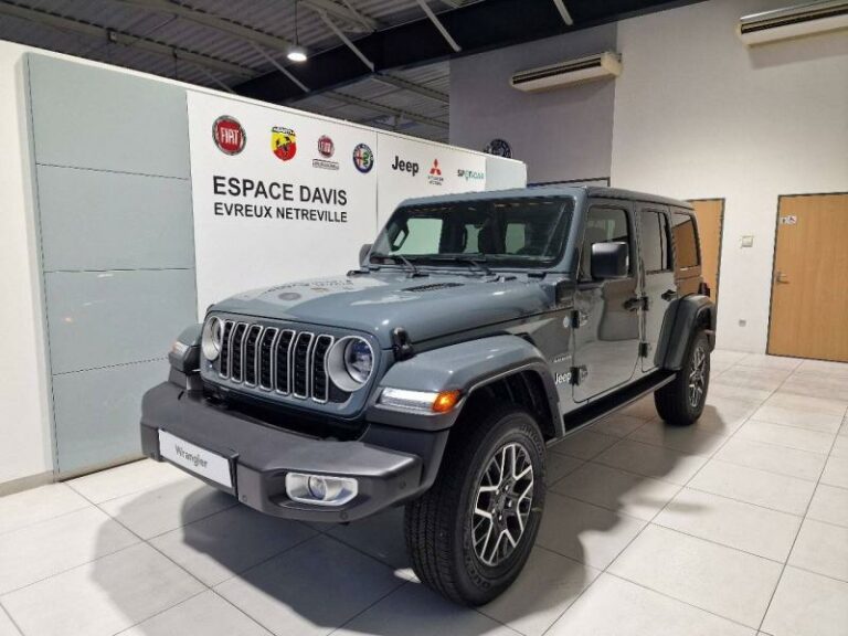 JEEP-Wrangler Unlimited 2.0 T 380ch 4xe Sahara Command Trac Anvil-EVREUX-1