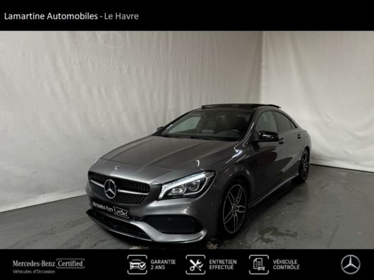 MERCEDES-BENZ-CLA 200 Fascination 7G-DCT Gris Montagne-LE HAVRE-1