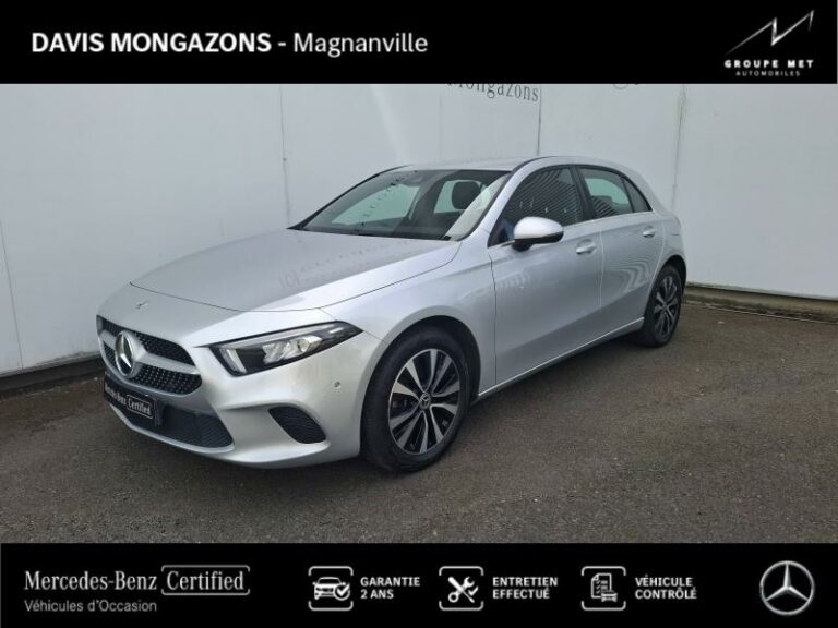 MERCEDES-BENZ-Classe A 250 e 160+102ch Business Line 8G-DCT 8cv Argent iridium métallisé-MAGNANVILLE-1