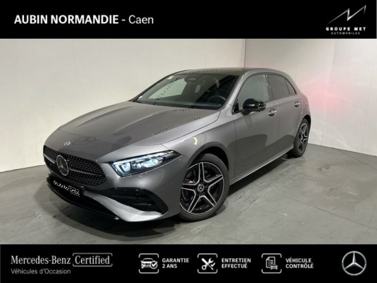 MERCEDES-BENZ-Classe A 250 e 163+109ch AMG Line 8G-DCT Gris montagne métallisé-MONDEVILLE-1