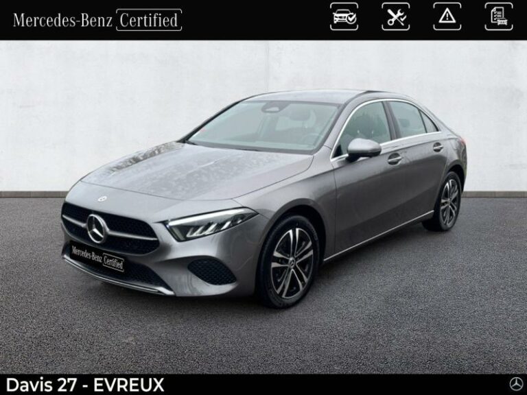 MERCEDES-BENZ-Classe A Berline 250 e 163+109ch Business Line 8G-DCT Gris montagne métallisé-EVREUX-1