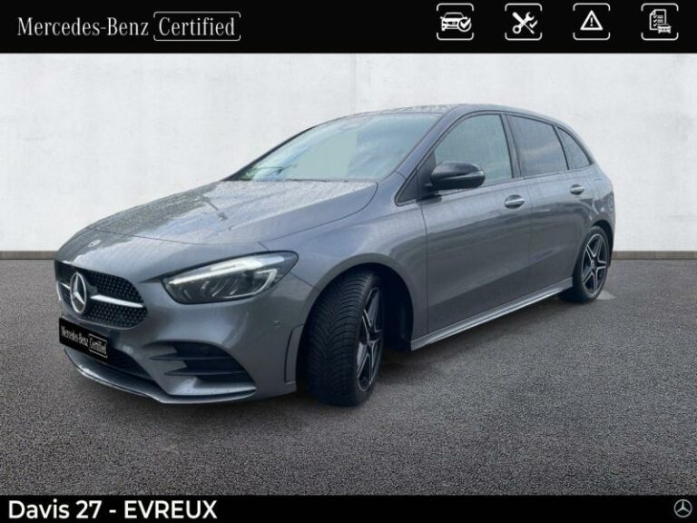 MERCEDES-BENZ-Classe B 200d 150ch AMG Line 8G-DCT Gris montagne métallisé-EVREUX-1