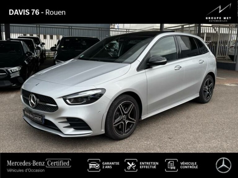 MERCEDES-BENZ-Classe B 250 e 163+109ch AMG Line 8G-DCT Argent high-tech métallisé-ROUEN-1
