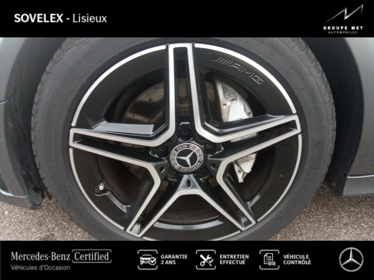 MERCEDES-BENZ-Classe C 180 d 122ch AMG Line 9G-Tronic Gris sélénite magno designo-GLOS-1
