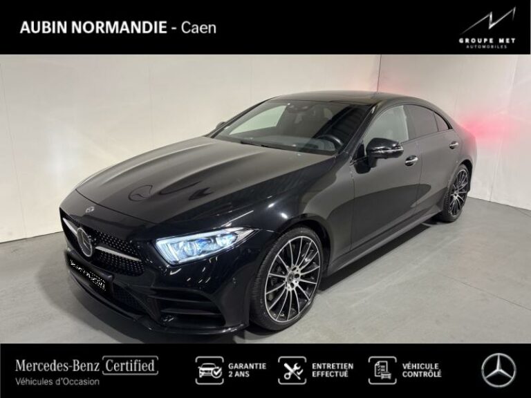 MERCEDES-BENZ-Classe CLS 400 d 340ch AMG Line+ 4Matic 9G-Tronic Euro6d-T Noir obsidienne-MONDEVILLE-1