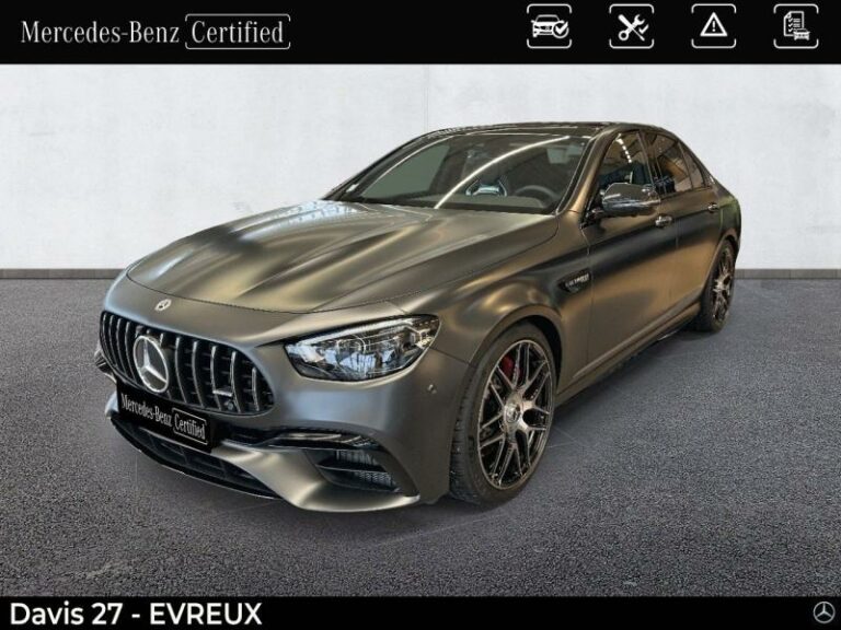 MERCEDES-BENZ-Classe E 63 AMG S 612ch Final Edition 4Matic+ Speedshift MCT AMG Gris-EVREUX-1