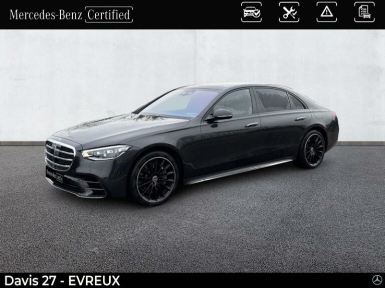 MERCEDES-BENZ-Classe S 580 e 510ch AMG Line 9G-Tronic Gris graphite métallisé-EVREUX-1