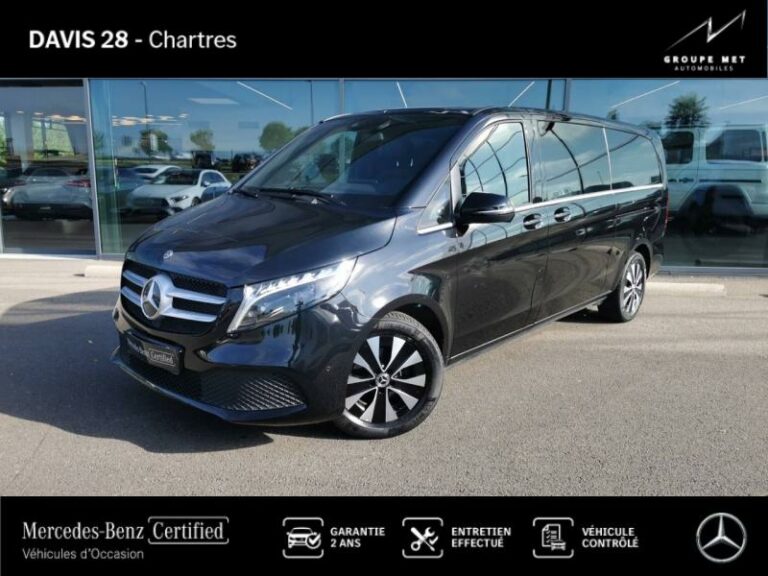 MERCEDES-BENZ-Classe V 300 d Extra-Long  Avantgarde 9G-Tronic Noir obsidienne métallisé-FONTENAY SUR EURE-1