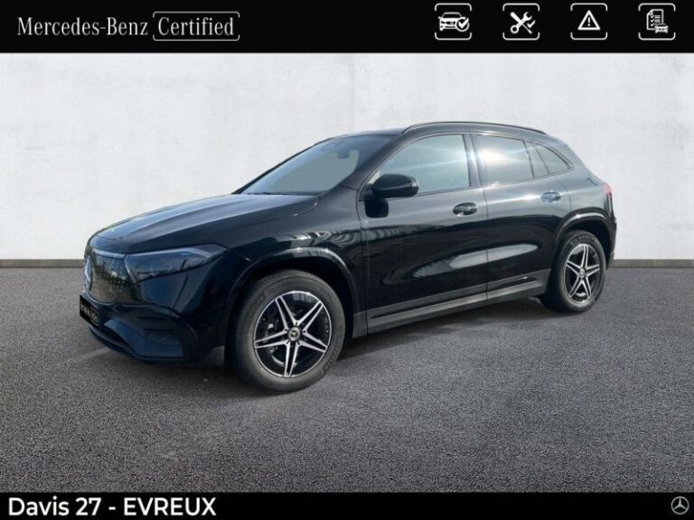 MERCEDES-BENZ-EQA 250+ 190ch AMG Line Noir cosmos métallisé-EVREUX-1