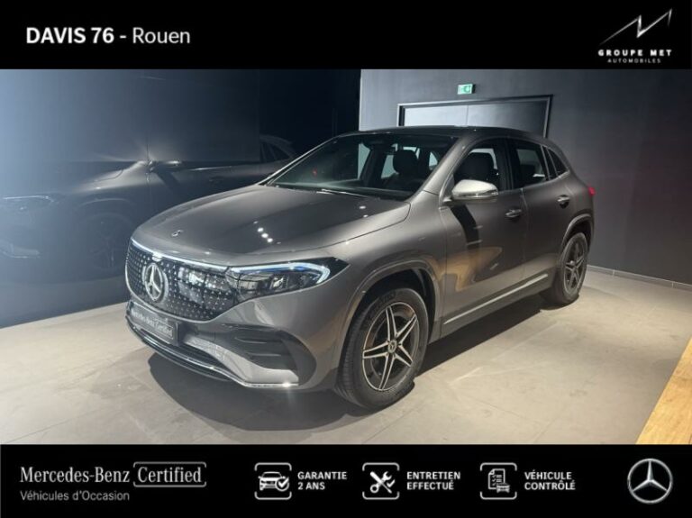 MERCEDES-BENZ-EQA 250+ 190ch AMG Line Gris montagne métallisé-ROUEN-1