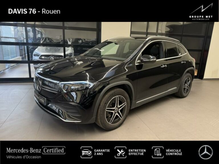 MERCEDES-BENZ-EQA 250 190ch AMG Line Noir cosmos-ROUEN-1