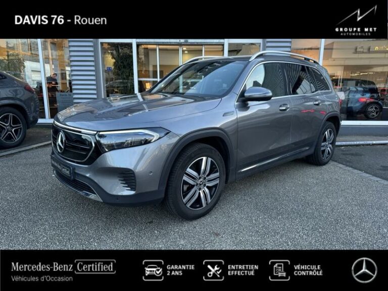 MERCEDES-BENZ-EQB 250 190ch Progressive Line Gris montagne métallisé-ROUEN-1
