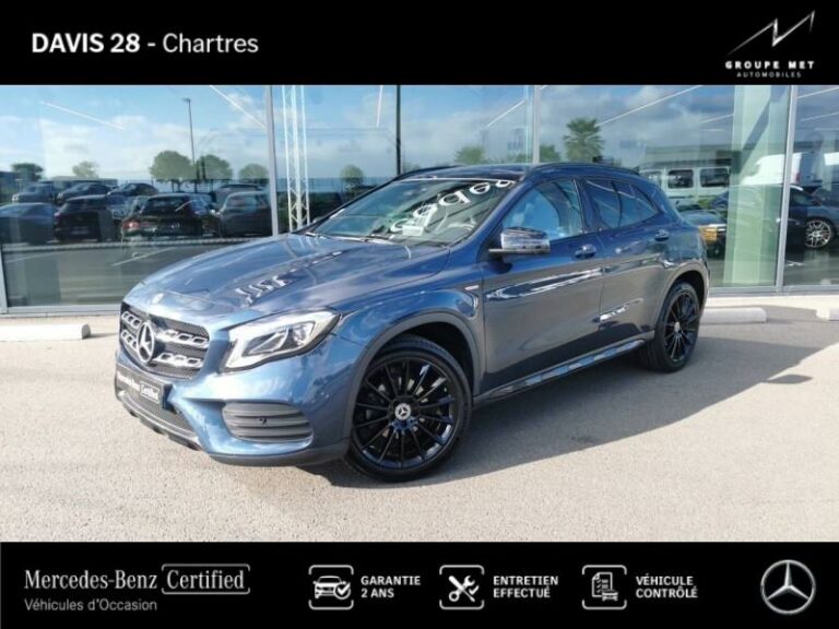 MERCEDES-BENZ-GLA 200 156ch Starlight Edition 7G-DCT Euro6d-T Bleu cavansite-FONTENAY SUR EURE-1