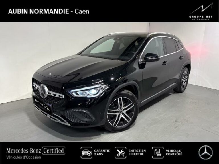 MERCEDES-BENZ-GLA 200 d 150ch Progressive Line 8G-DCT Noir-MONDEVILLE-1