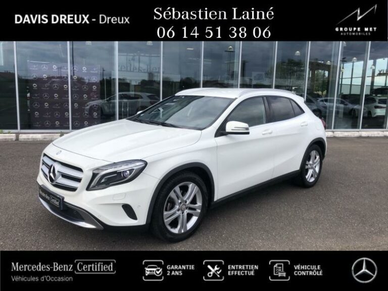 MERCEDES-BENZ-GLA 200 d Sensation Blanc cirrus-DREUX-1