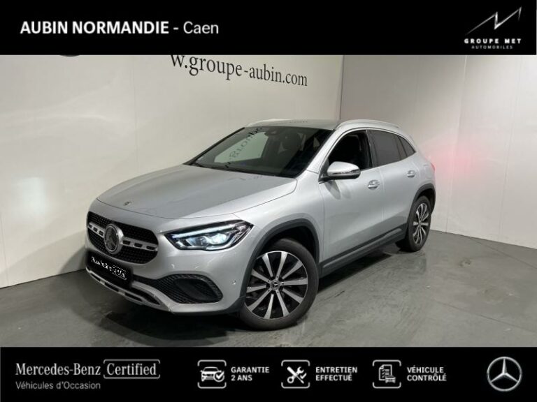 MERCEDES-BENZ-GLA 250 e 218ch Progressive Line 8G-DCT Argent high-tech métallisé-MONDEVILLE-1