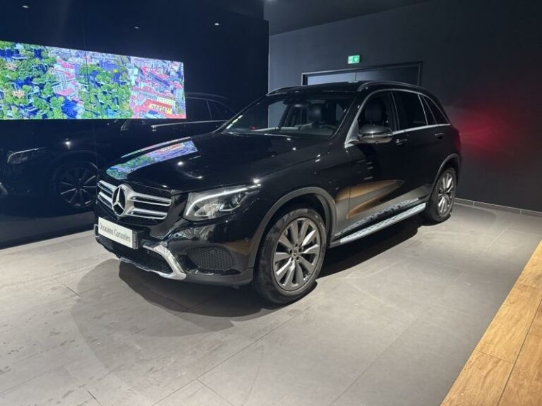 MERCEDES-BENZ-GLC 250 d 204ch Fascination 4Matic 9G-Tronic Euro6c Noir obsidienne-ROUEN-1