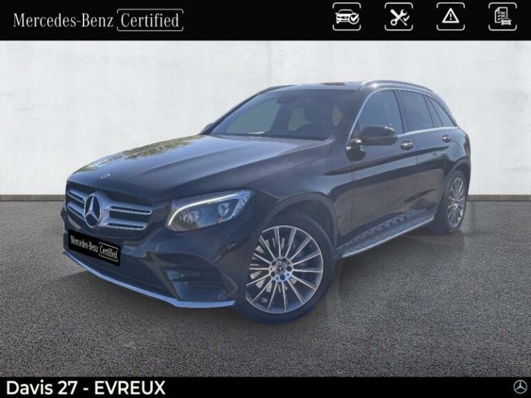 MERCEDES-BENZ-GLC 250 d 204ch Sportline 4Matic 9G-Tronic Noir obsidienne-EVREUX-1