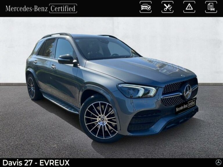 MERCEDES-BENZ-GLE 350 de 194+136ch AMG Line 4Matic 9G-Tronic Gris sélénite-EVREUX-1