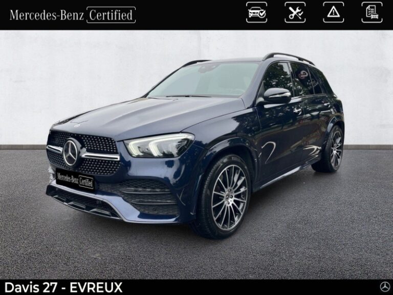 MERCEDES-BENZ-GLE 350 de 194+136ch AMG Line 4Matic 9G-Tronic Bleu cavansite-EVREUX-1