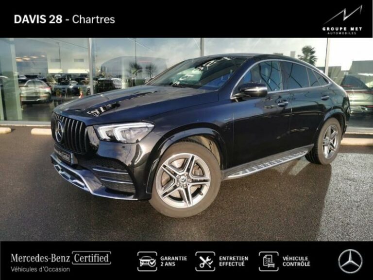 MERCEDES-BENZ-GLE Coupé 350 de 194+136ch AMG Line 4Matic 9G-Tronic Noir obsidienne métallisé-FONTENAY SUR EURE-1