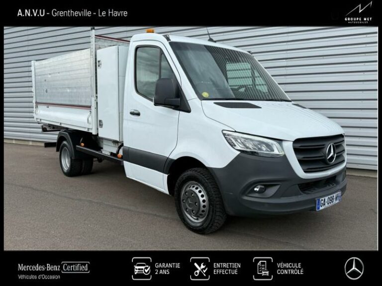 MERCEDES-BENZ-Sprinter CCb 516 CDI 37 3T5 Propulsion Blanc arctique-GRENTHEVILLE-1