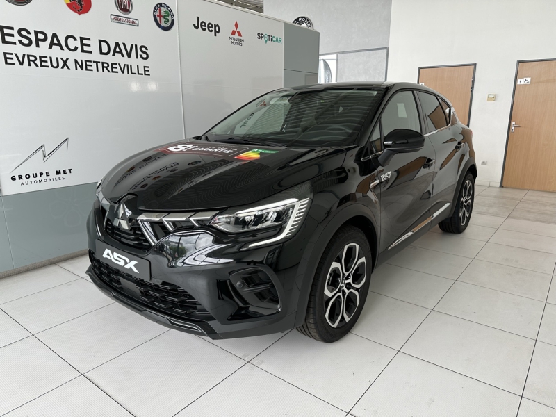 MITSUBISHI-ASX 1.6 MPI HEV 143ch Instyle Onyx Black métallisé-EVREUX-1