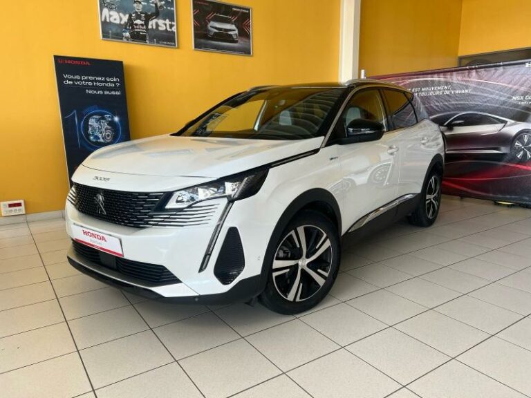 PEUGEOT-3008 HYBRID 225ch GT e-EAT8 Blanc Nacré (N)-MONDEVILLE-1