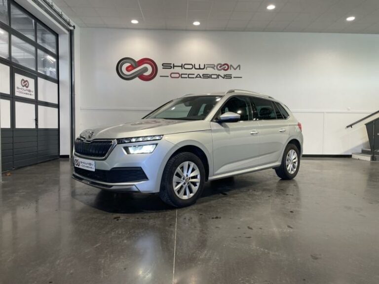 SKODA-Kamiq 1.0 TSI Evo 110ch Ambition BVM 6 Gris Argent métallisé-EVREUX-1