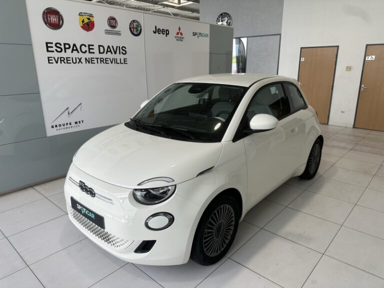 FIAT-500 e 118ch Icône Blanc-EVREUX-1