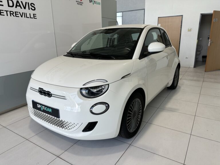 FIAT-500 e 118ch Icône Blanc-EVREUX-1