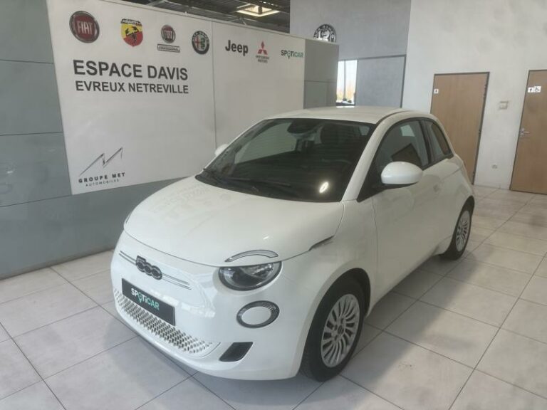 FIAT-500 e 95ch Action Blanc-EVREUX-1