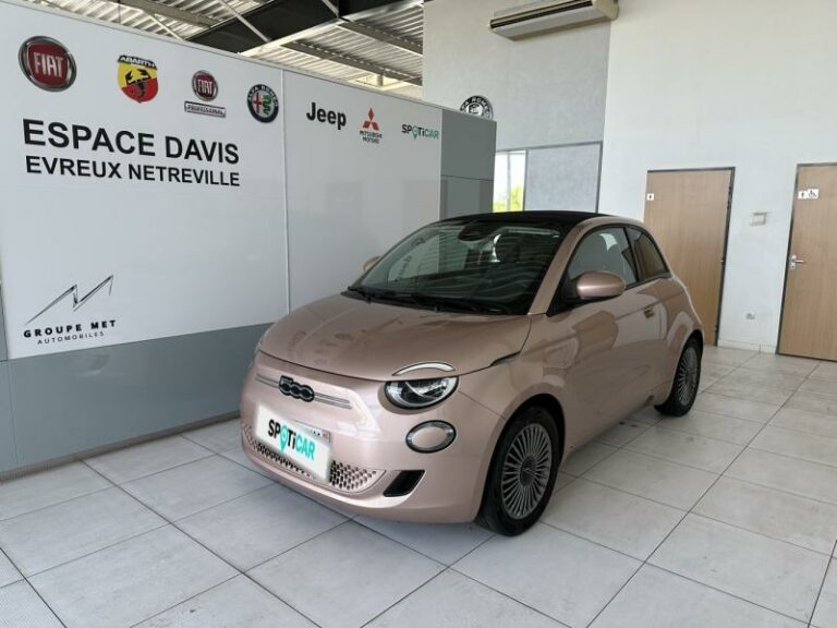 FIAT-500C e 95ch MY23 Rose Gold métal-EVREUX-1