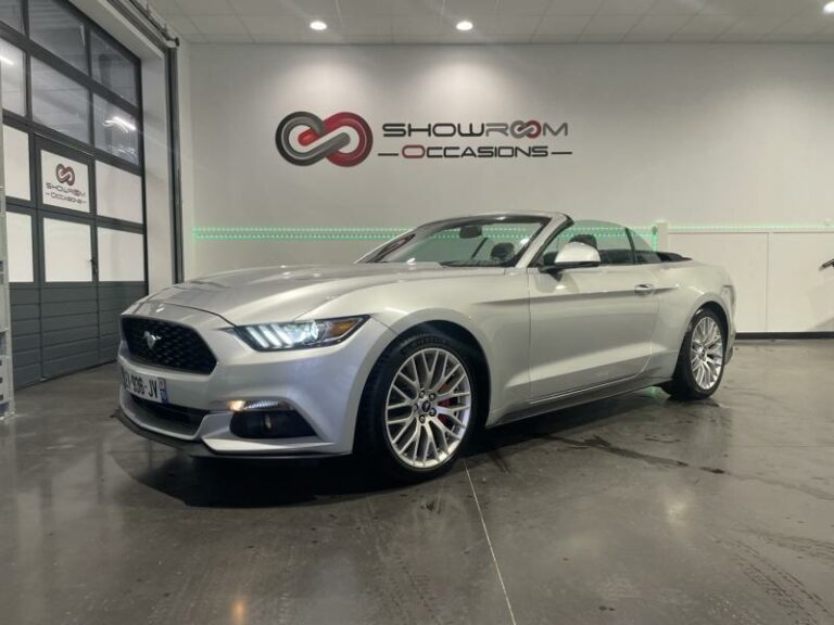 FORD-Mustang Convertible 2.3 EcoBoost 317ch Gris Ingot-EVREUX-1