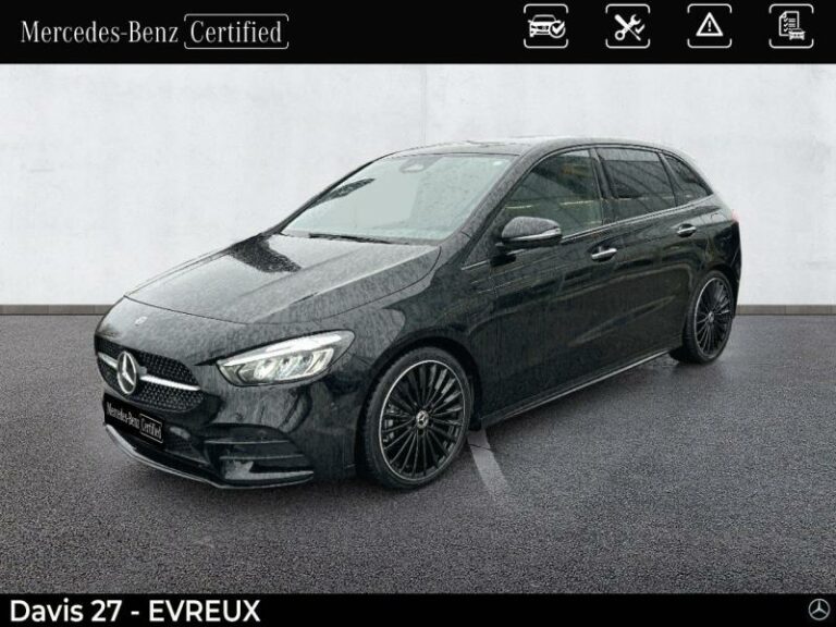 MERCEDES-BENZ-Classe B 200d 150ch AMG Line 8G-DCT Noir cosmos métallisé-EVREUX-1