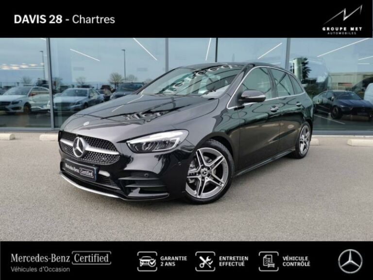 MERCEDES-BENZ-Classe B 200d 150ch AMG Line 8G-DCT Noir cosmos métallisé-FONTENAY SUR EURE-1
