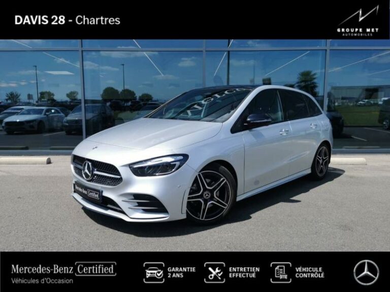 MERCEDES-BENZ-Classe B 200d 150ch AMG Line 8G-DCT Argent high-tech métallisé-FONTENAY SUR EURE-1