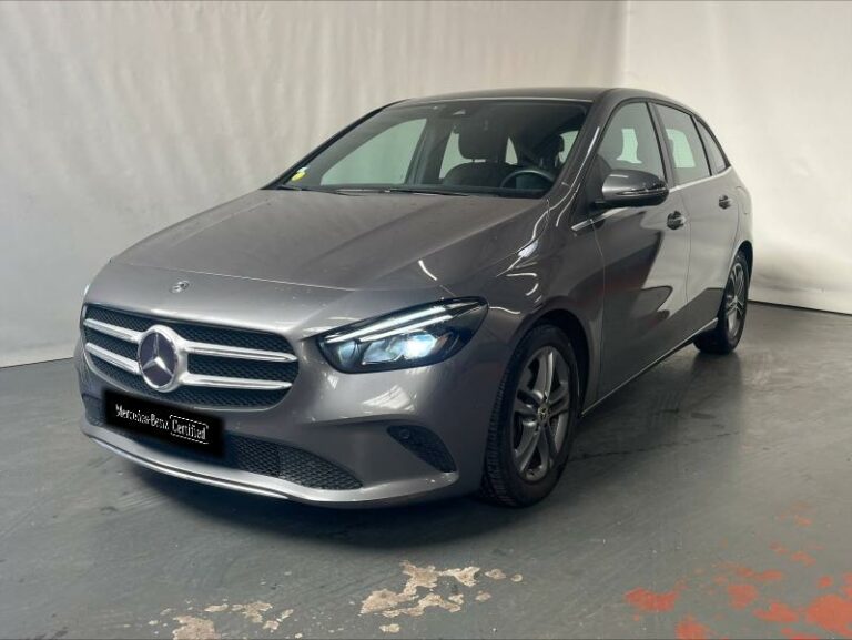 MERCEDES-BENZ-Classe B 200d 150ch Business Line Edition 8G-DCT 7cv Gris montagne métallisé-LE HAVRE-1