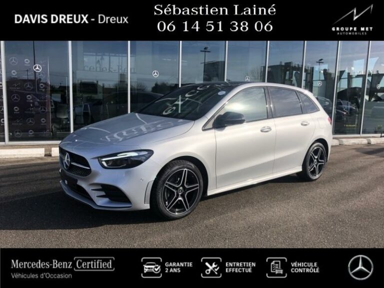 MERCEDES-BENZ-Classe B 250 e 163+109ch AMG Line 8G-DCT Argent high-tech métallisé-DREUX-1