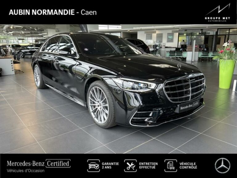 MERCEDES-BENZ-Classe S 580 e 510ch AMG Line Limousine 4Matic 9G-Tronic Noir onyx métallisé-MONDEVILLE-1