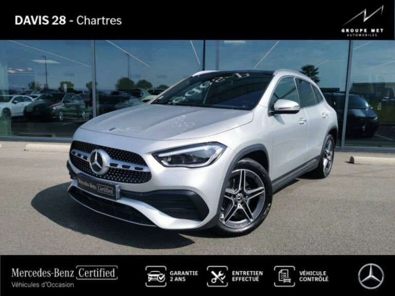 MERCEDES-BENZ-GLA 250 e 160+102ch AMG Line 8G-DCT Argent iridium métallisé-FONTENAY SUR EURE-1
