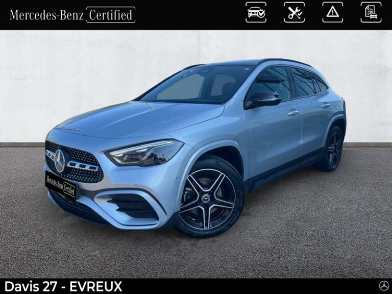 MERCEDES-BENZ-GLA 250 e 218ch AMG Line 8G-DCT Argent high-tech métallisé-EVREUX-1