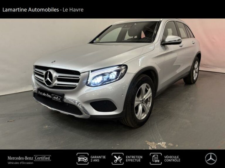 MERCEDES-BENZ-GLC 220 d 170ch Executive 4Matic 9G-Tronic Gris sélénite-LE HAVRE-1