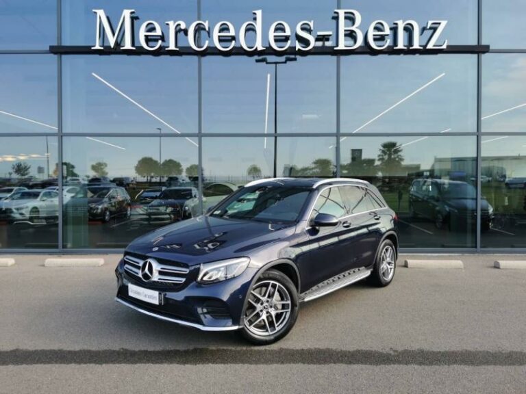 MERCEDES-BENZ-GLC 250 d 204ch Sportline 4Matic 9G-Tronic Euro6c Bleu cavansite-FONTENAY SUR EURE-1